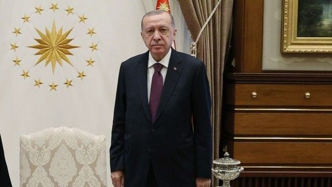 Cumhurbaşkanı Erdoğan, Ukrayna Büyükelçisi&#039;ni kabul etti