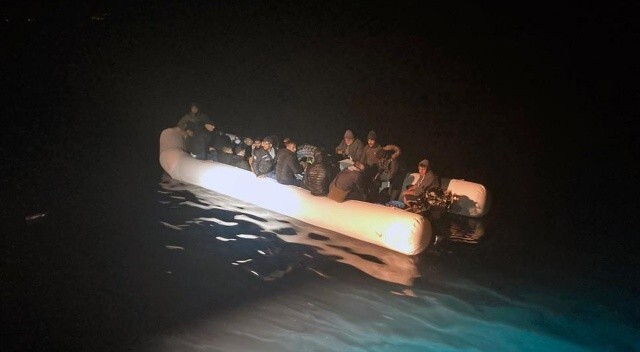 Datça’da 26 göçmen kurtarıldı