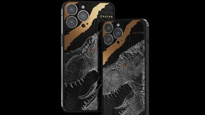 IPhone 13 Pro Max’dan yeni tasarım: 80 milyon yıllık T-rex dişi kullanıldı