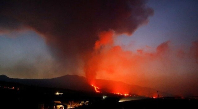 La Palma adası lavlarla mücadeleye devam ediyor: Sokağa çıkma yasağı getirildi