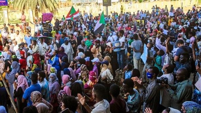 Sudan’daki darbe karşıtı protestolarda can kaybı 15&#039;e yükseldi