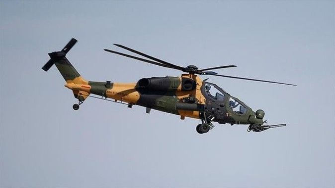 ATAK helikopterleri, PKK&#039;lıları inlerinde vurdu