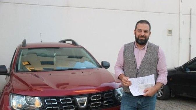 Diyarbakır’da park ettiği otomobiline İzmir’den trafik cezası geldi