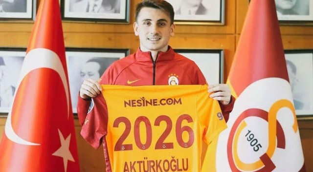 Galatasaray Kerem Aktürkoğlu ile 5 yıllık sözleşme imzaladı
