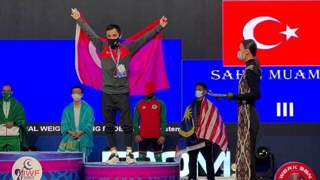 Muammer Şahin bronz madalya kazandı