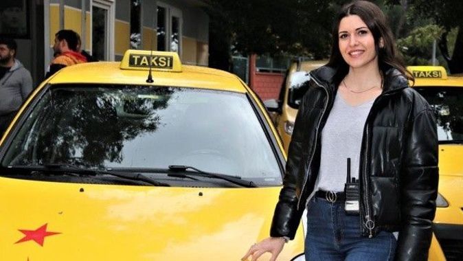 Üniversiteyi bitirdi, kendi mesleğini değil baba mesleğini seçti: Taksici Dilara