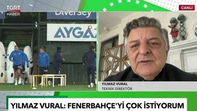 Yılmaz Vural TGRT Haber&#039;de açıkladı: Fenerbahçe&#039;yi çok istiyorum