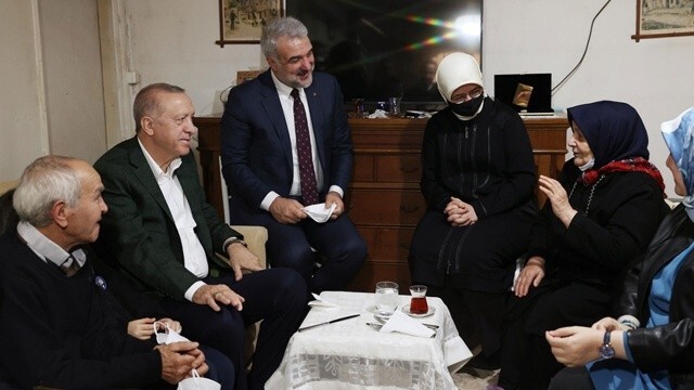 ‘Ona kete  yapacağım’ demişti: Erdoğan’dan Hatem Teyze’ye ziyaret