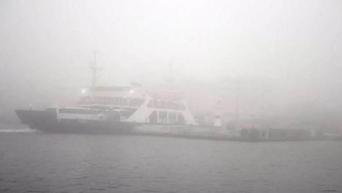 Çanakkale Boğazı yoğun sis nedeniyle kapatıldı