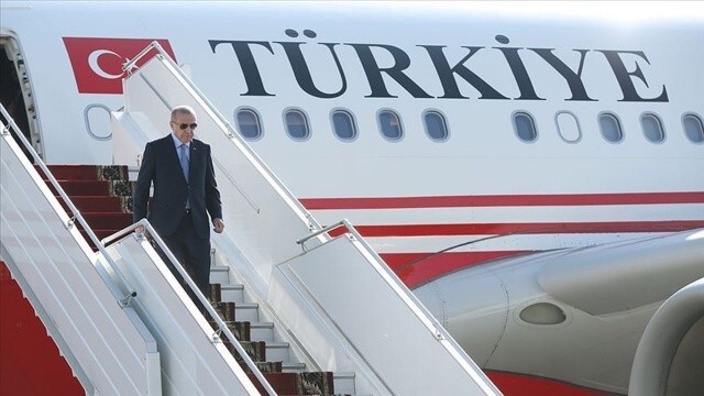 Cumhurbaşkanı Erdoğan Arnavutluk&#039;tan ayrıldı