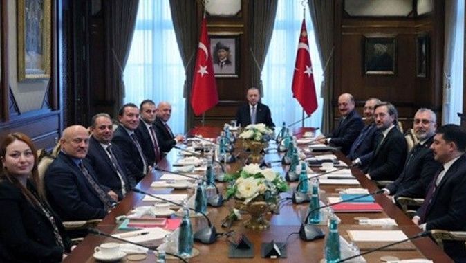 Cumhurbaşkanı Erdoğan Bakan Bilgin&#039;i kabul etti