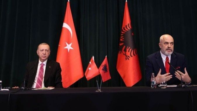 Cumhurbaşkanı Erdoğan&#039;dan Arnavutluk&#039;ta FETÖ ile mücadele mesajı