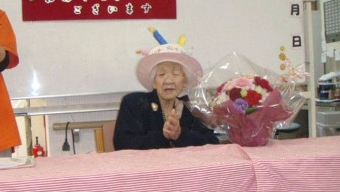 Dünyanın en yaşlı insanı kabul edilen Tanaka 119&#039;una girdi