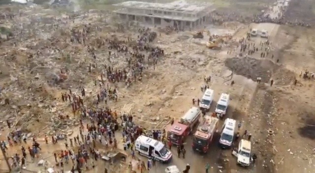 Gana&#039;da devasa patlamanın bilançosu: 17 ölü, 59 yaralı