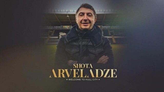 Hull City, Teknik Direktör Shota Arveladze ile anlaştığını duyurdu!