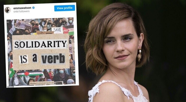 İsrail&#039;in hedefindeki Emma Watson&#039;a Hollywood desteği