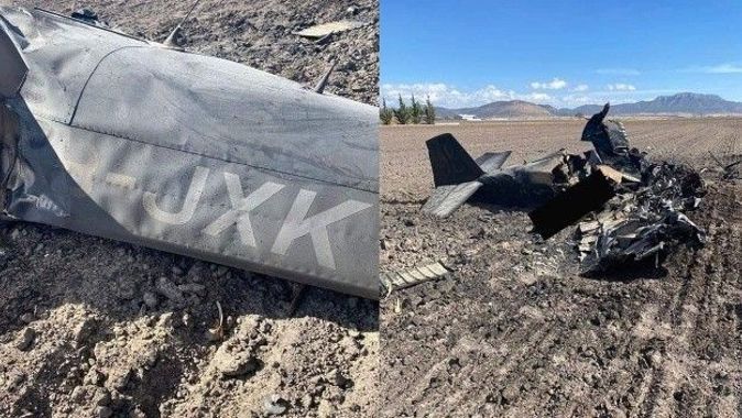 Meksika&#039;da küçük uçak düştü: 2 ölü