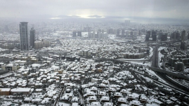 Meteoroloji&#039;den İstanbul&#039;a yoğun kar yağışı uyarısı