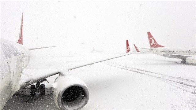 Trabzon uçuşları iptal edildi