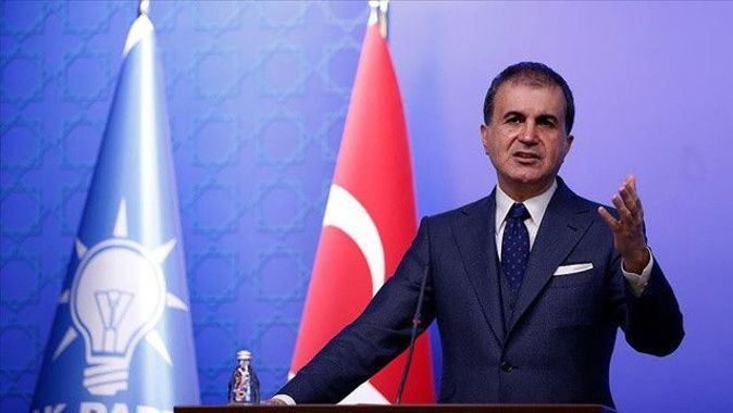 AK Parti Sözcüsü Ömer Çelik&#039;ten Atatürk anıtına saldırı açıklaması