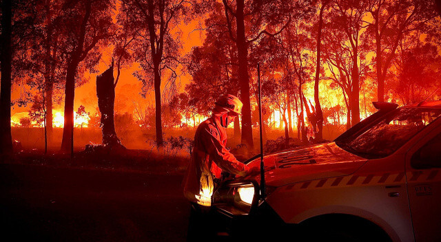 Avustralya’da orman yangını: 60 bin hektar alan küle döndü
