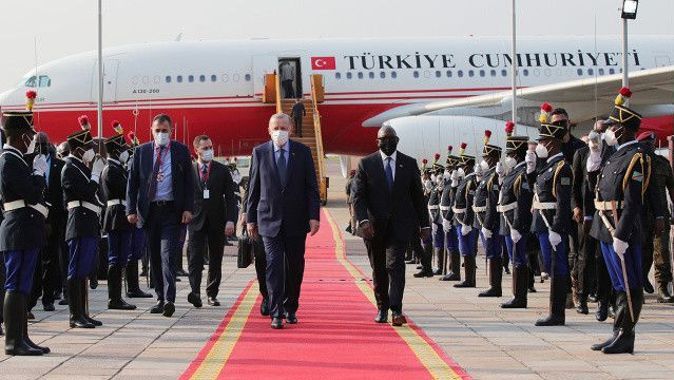 Cumhurbaşkanı Erdoğan, Kongo Demokratik Cumhuriyeti&#039;nde