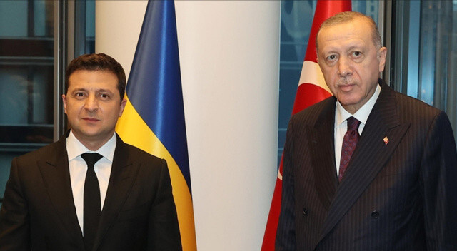 Cumhurbaşkanı Erdoğan, Ukrayna lideri Zelenski ile görüştü