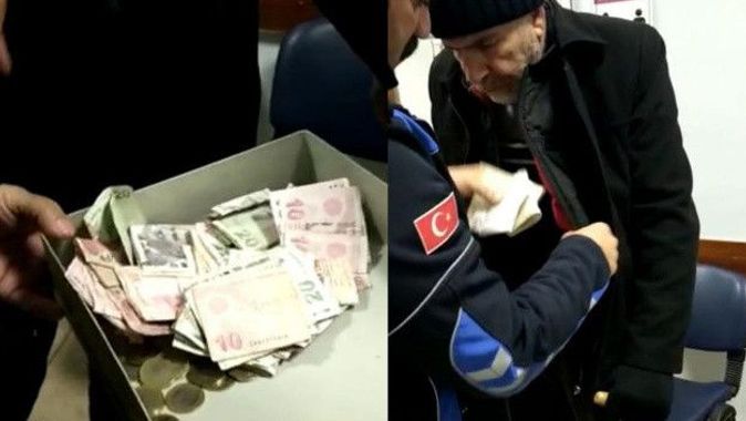 Dilencinin üzerinden 700 lira para çıktı, belediye başkanından uyarı geldi