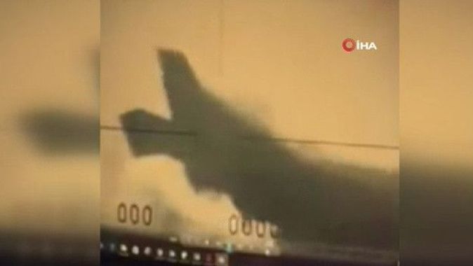 Düşen F-35 uçağının son görüntüleri ortaya çıktı!