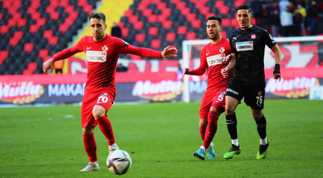 Gaziantep FK, Sivasspor&#039;u farklı geçti