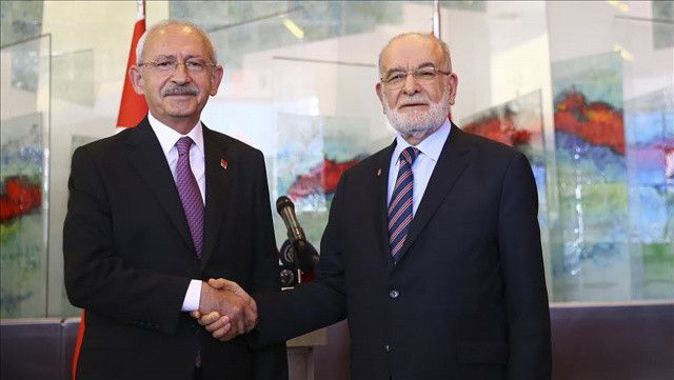 Kemal Kılıçdaroğlu, Temel Karamollaoğlu ile görüştü