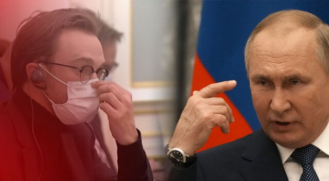 Putin Fransız muhabiri azarladı: Rusya ile savaşmak mı istiyorsunuz