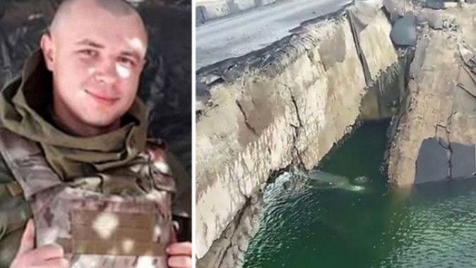 Ukraynalı denizci Rus tanklarını durdurmak için kendisiyle birlikte köprüyü havaya uçurdu
