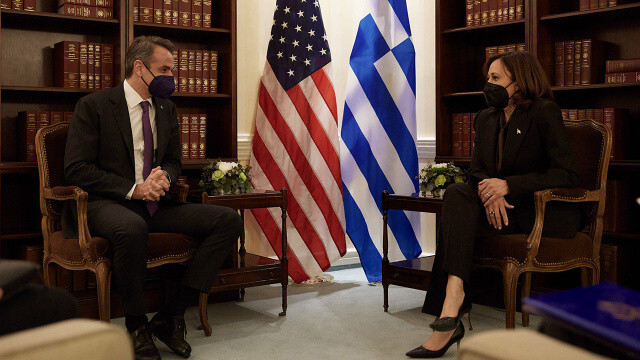 Yunanistan-ABD görüşmesinde konu Doğu Akdeniz: Yunan Başbakan Türkiye&#039;yi şikayet etti
