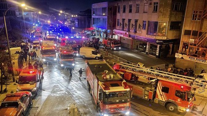 Zeytinburnu&#039;nda korkutan yangın