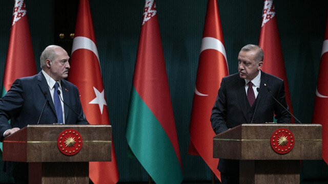 Erdoğan, Belarus Cumhurbaşkanı Lukaşenko ile görüştü