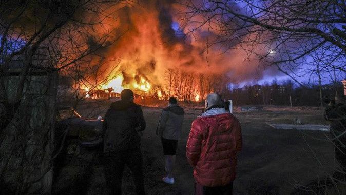Hedef yeniden Kiev! 2 kişi hayatını kaybetti