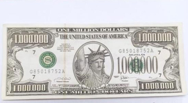 ABD&#039;de özel olarak üretilen 1 milyon dolarlık banknot Van&#039;da ele geçirildi