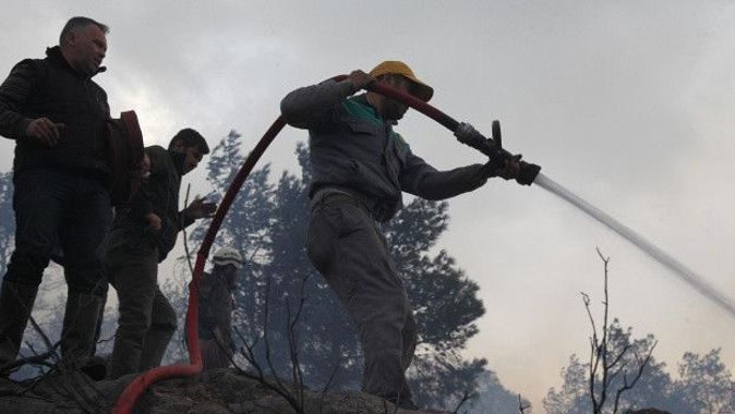 Bodrum’da başlayan orman yangını kontrol altına alındı