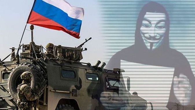 Dünyaca ünlü hacker grubu Anonymous’tan son hamle: Rus askerlerinin kişisel bilgilerini paylaştılar