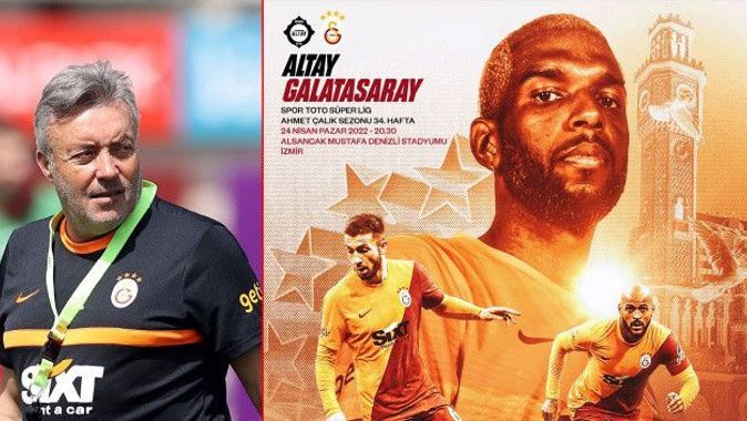 Galatasaray, kümede kalma savaşı veren Altay deplasmanında