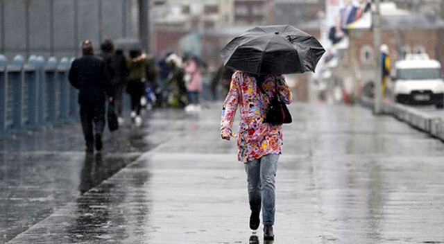 İstanbul dahil çok sayıda il için sağanak yağış uyarısı