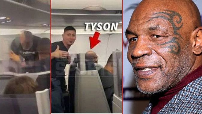 Mike Tyson uçakta bir yolcuyu yumrukladı... Akıllanmıyor!