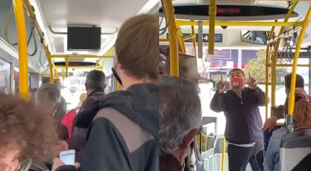 Otobüsü durdurup yolcuyla tartışmaya başlayan şoförün sorusu gülme krizine soktu
