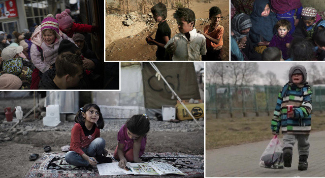 Savaşın gölgesinde 23 Nisan... Ukraynalı 3 çocuktan 2’si evinden uzakta