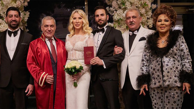 Seda Sayan, Çağlar Ökten ile evlenerek 7. kez dünya evine girdi