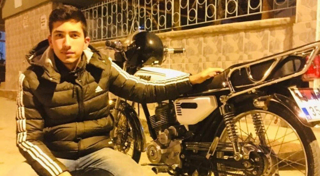 17 yaşındaki motosiklet sürücüsünden acı haber geldi