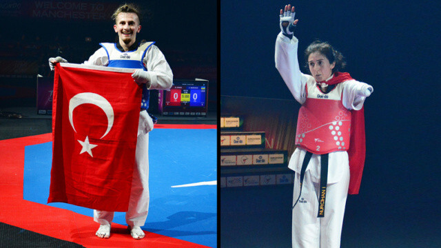 Avrupa Tekvando Şampiyonası Türk sporcular altın madalya kazandı