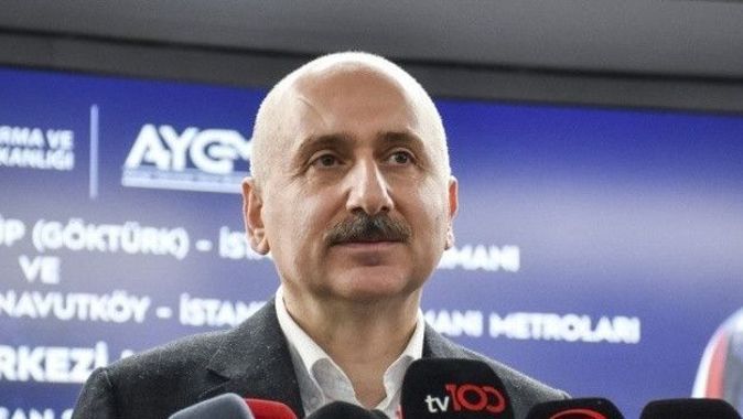 Bakan Karaismailoğlu açıkladı: Halkalı-İstanbul Havalimanı metro hattında yüzde 78 ilerleme kaydettik