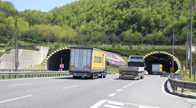 Bolu Dağı Tüneli&#039;nin İstanbul yönü, 35 gün kapalı olacak